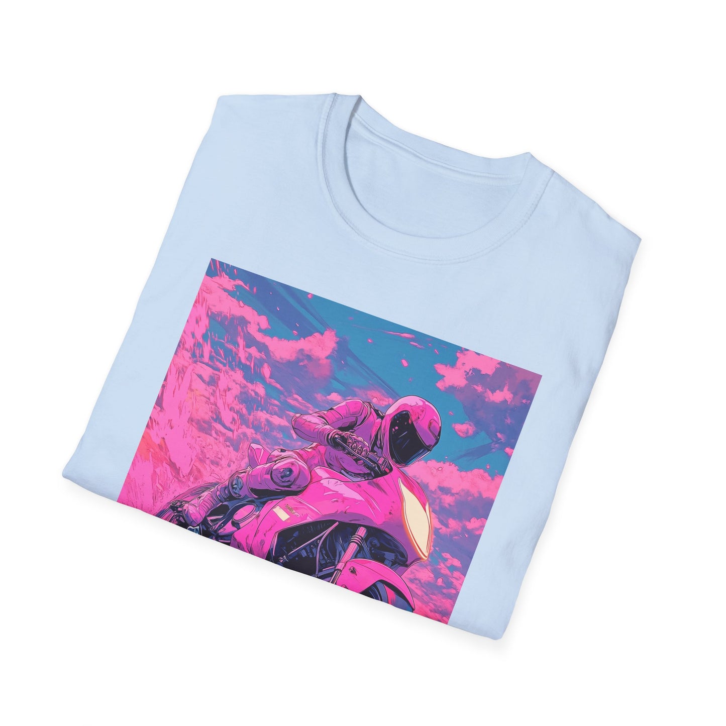 Pink Motorbike T-Shirt