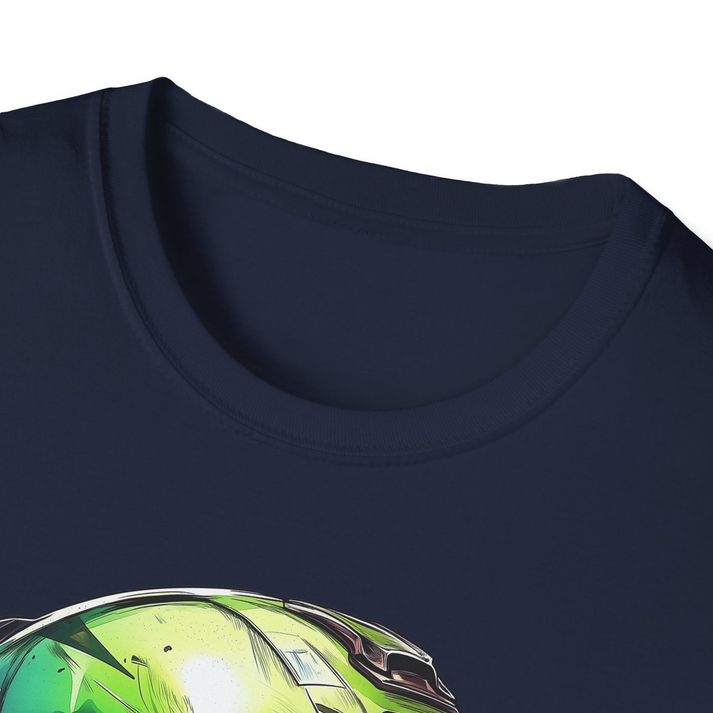 Green Racing Helmet T-Shirt III