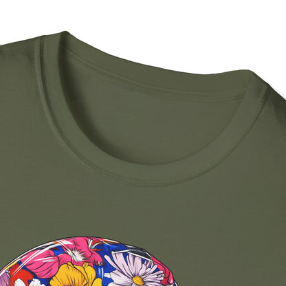 Floral Helmet T-Shirt III