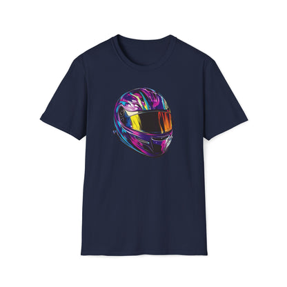 Purple Racing Helmet T-Shirt