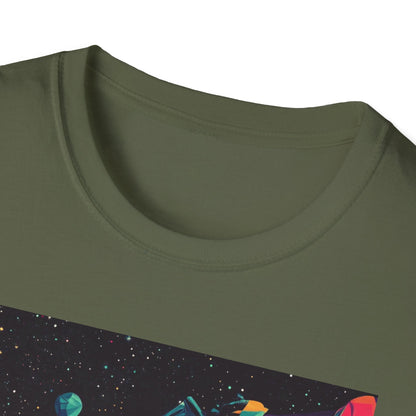 Astronaut Driving In Space III T-Shirt