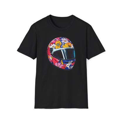 Floral Helmet T-Shirt III