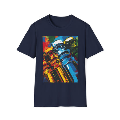 Manga Spark Plugs T-Shirt