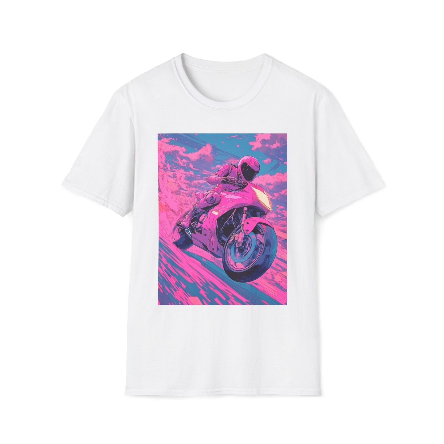 Pink Motorbike T-Shirt