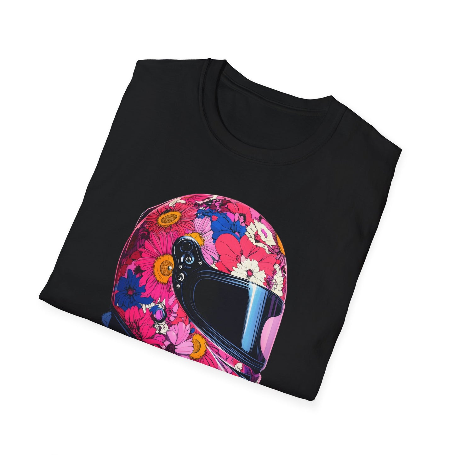 Floral Helmet T-Shirt IV