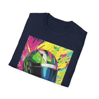 Green Racing Helmet T-Shirt II