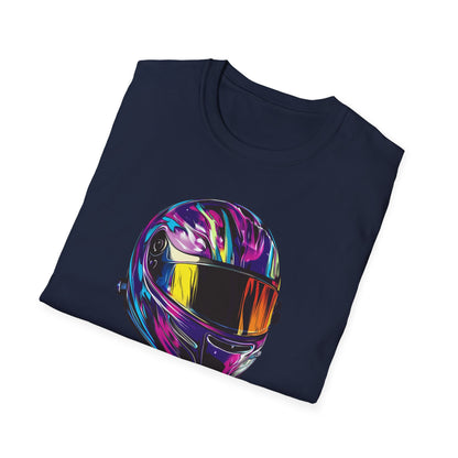 Purple Racing Helmet T-Shirt