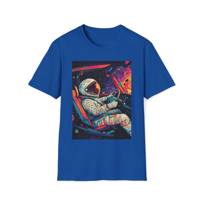 Astronaut Driving In Space II T-Shirt