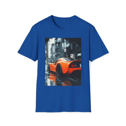 Yellow Drifting Car T-Shirt