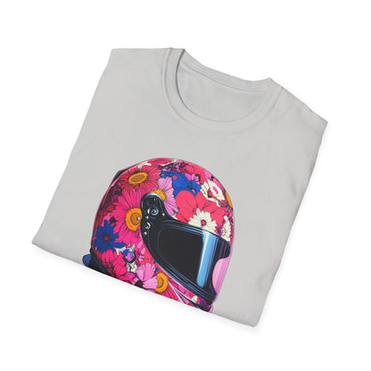 Floral Helmet T-Shirt IV