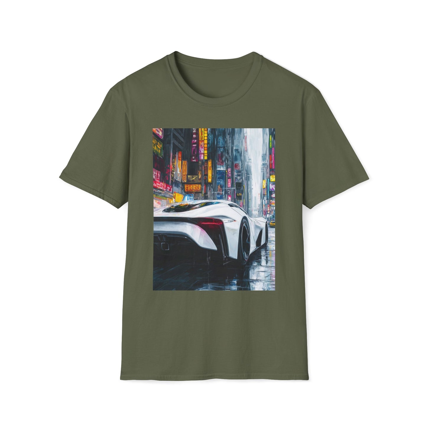 White Concept Car T-Shirt