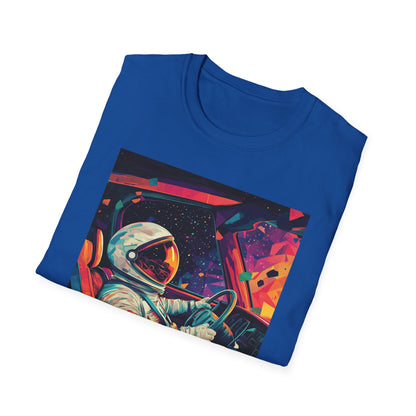 Astronaut Driving In Space II T-Shirt