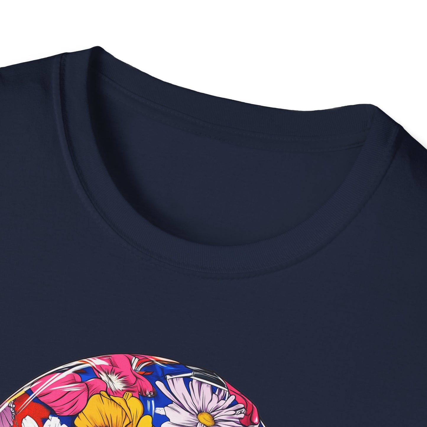 Floral Helmet T-Shirt III