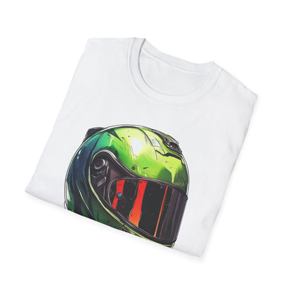 Green Racing Helmet T-Shirt III