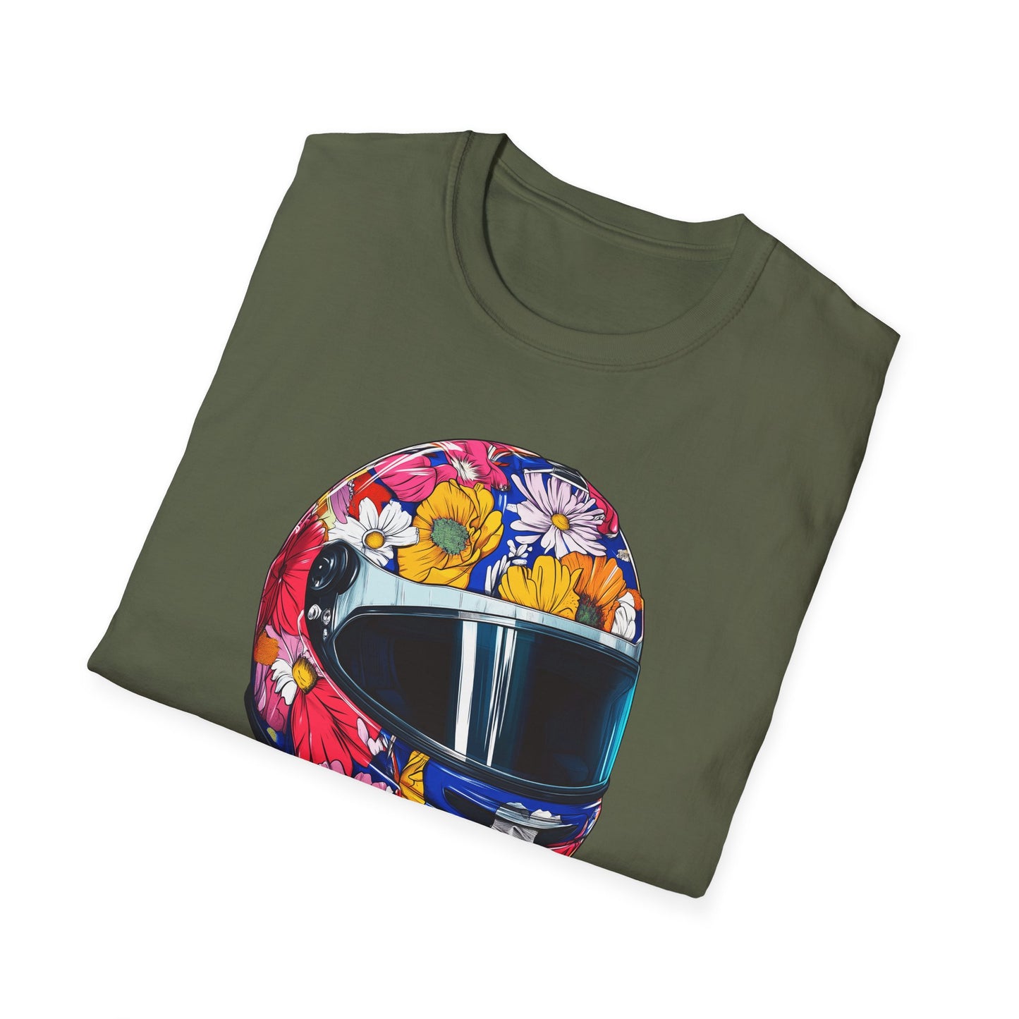 Floral Helmet T-Shirt III