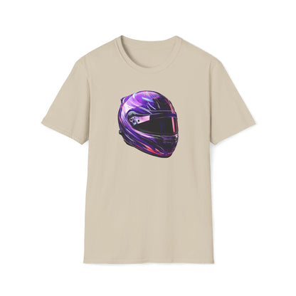 Purple Racing Helmet T-Shirt