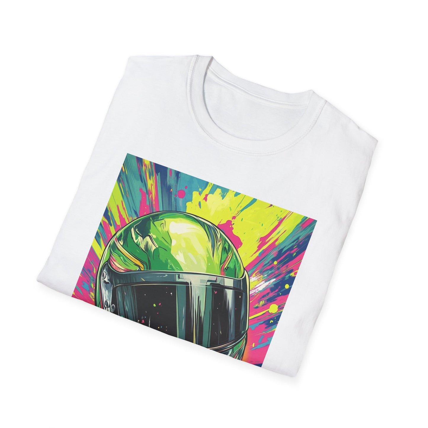 Green Racing Helmet T-Shirt III