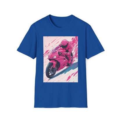 Pink Motorbike T-Shirt IV