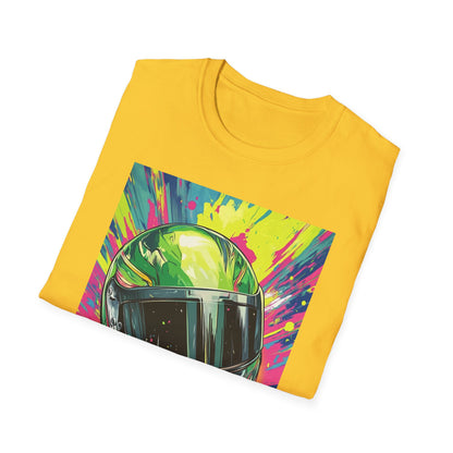 Green Racing Helmet T-Shirt III