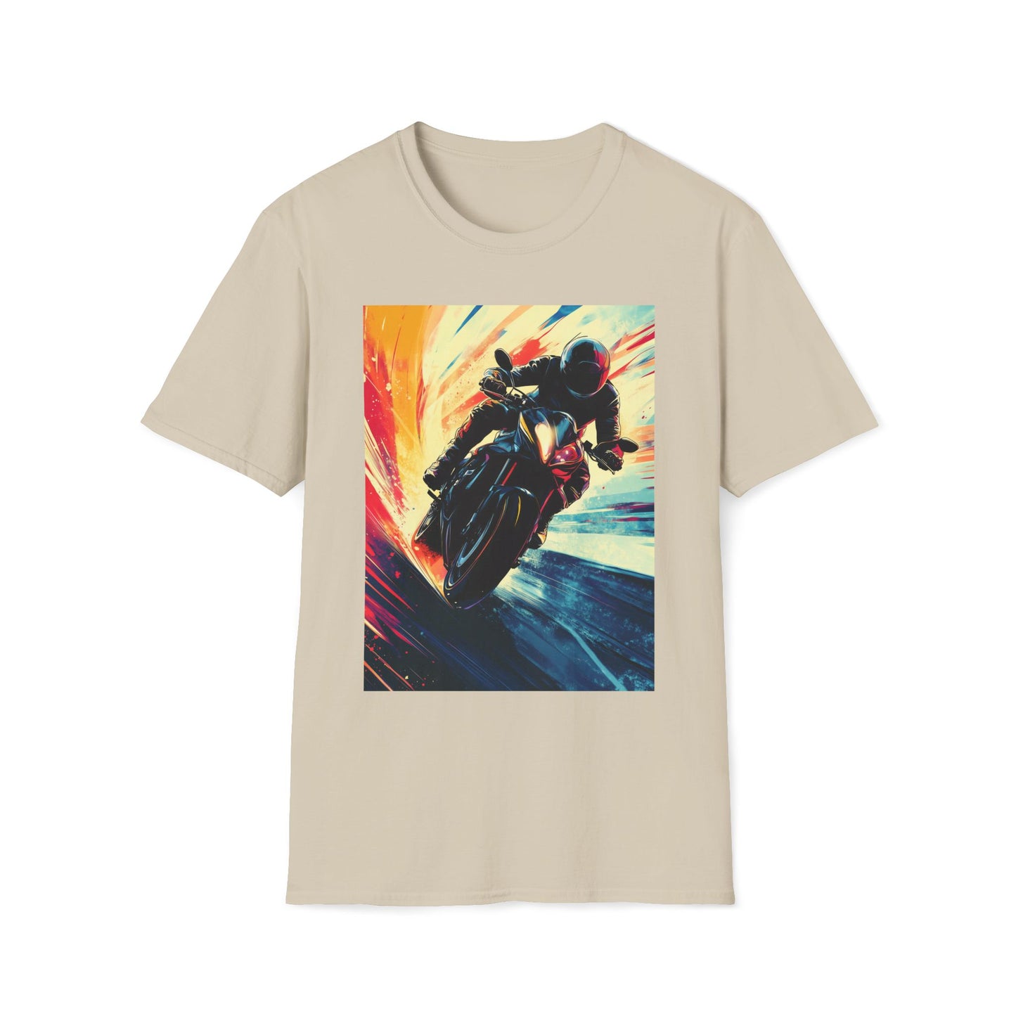 Black Motorbike T-Shirt III