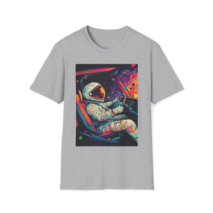 Astronaut Driving In Space II T-Shirt