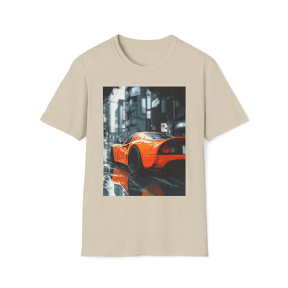 Yellow Drifting Car T-Shirt