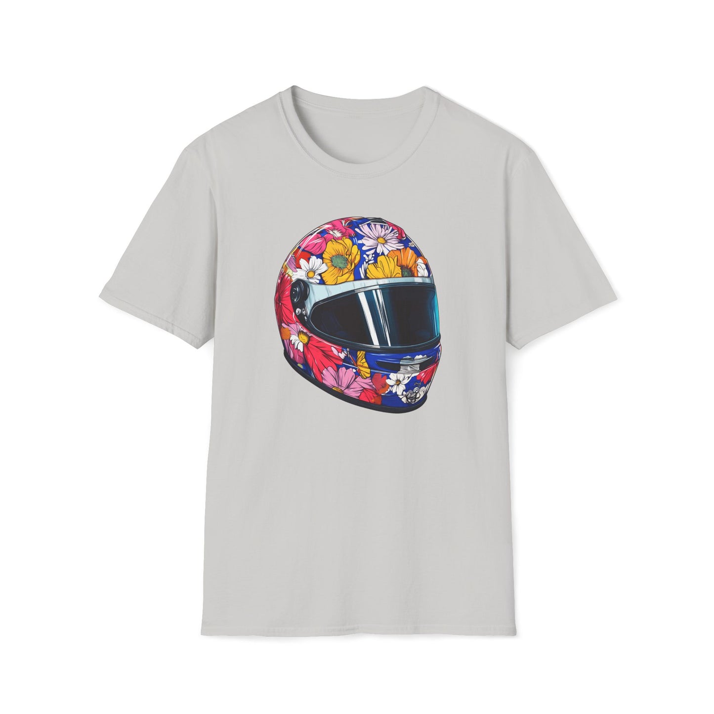 Floral Helmet T-Shirt III