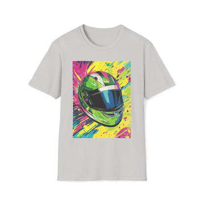 Green Racing Helmet T-Shirt II