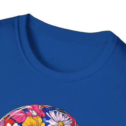 Floral Helmet T-Shirt III