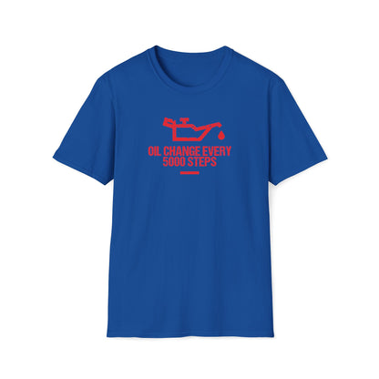 Oil Change Every 5000 Steps T-Shirt