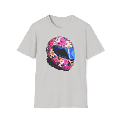 Floral Helmet T-Shirt