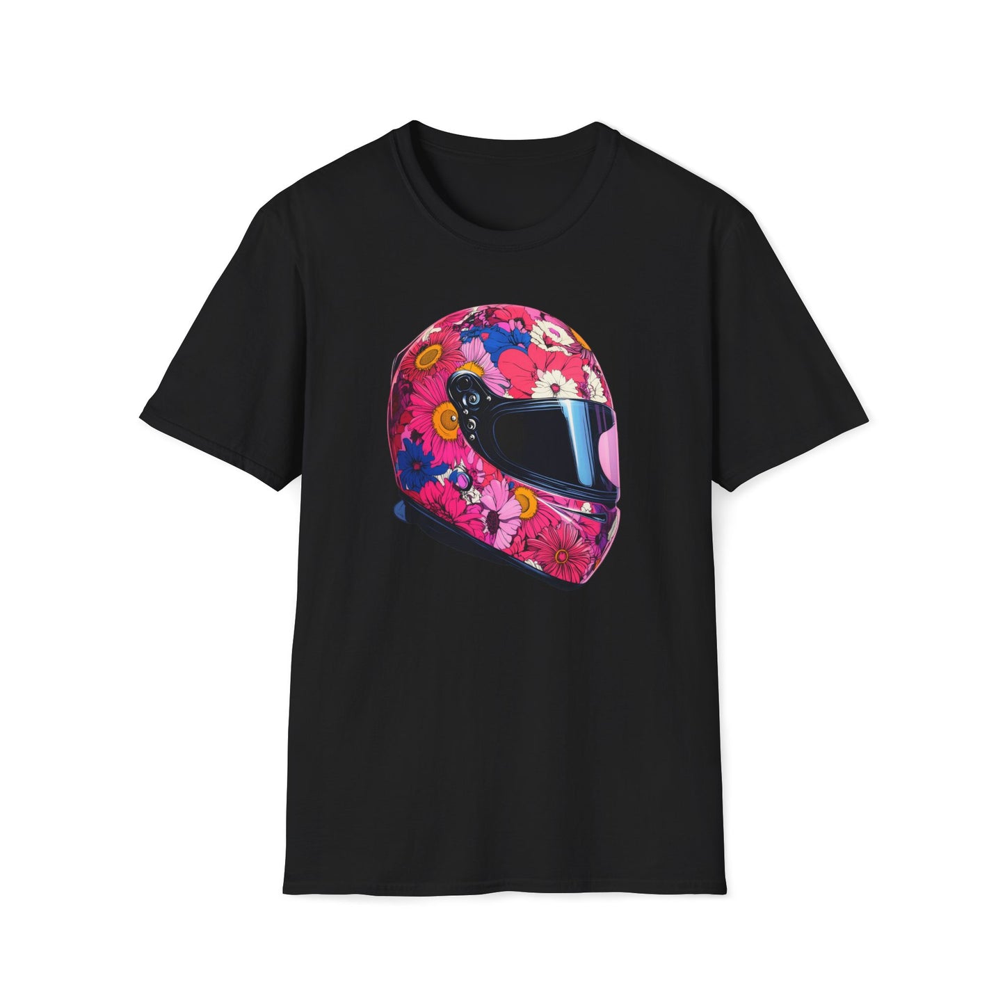 Floral Helmet T-Shirt IV