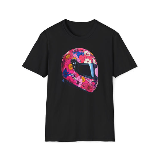 Floral Helmet T-Shirt IV