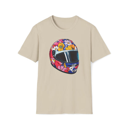 Floral Helmet T-Shirt III