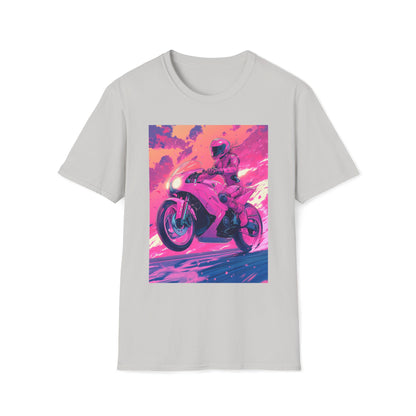 Pink Motorbike T-Shirt II