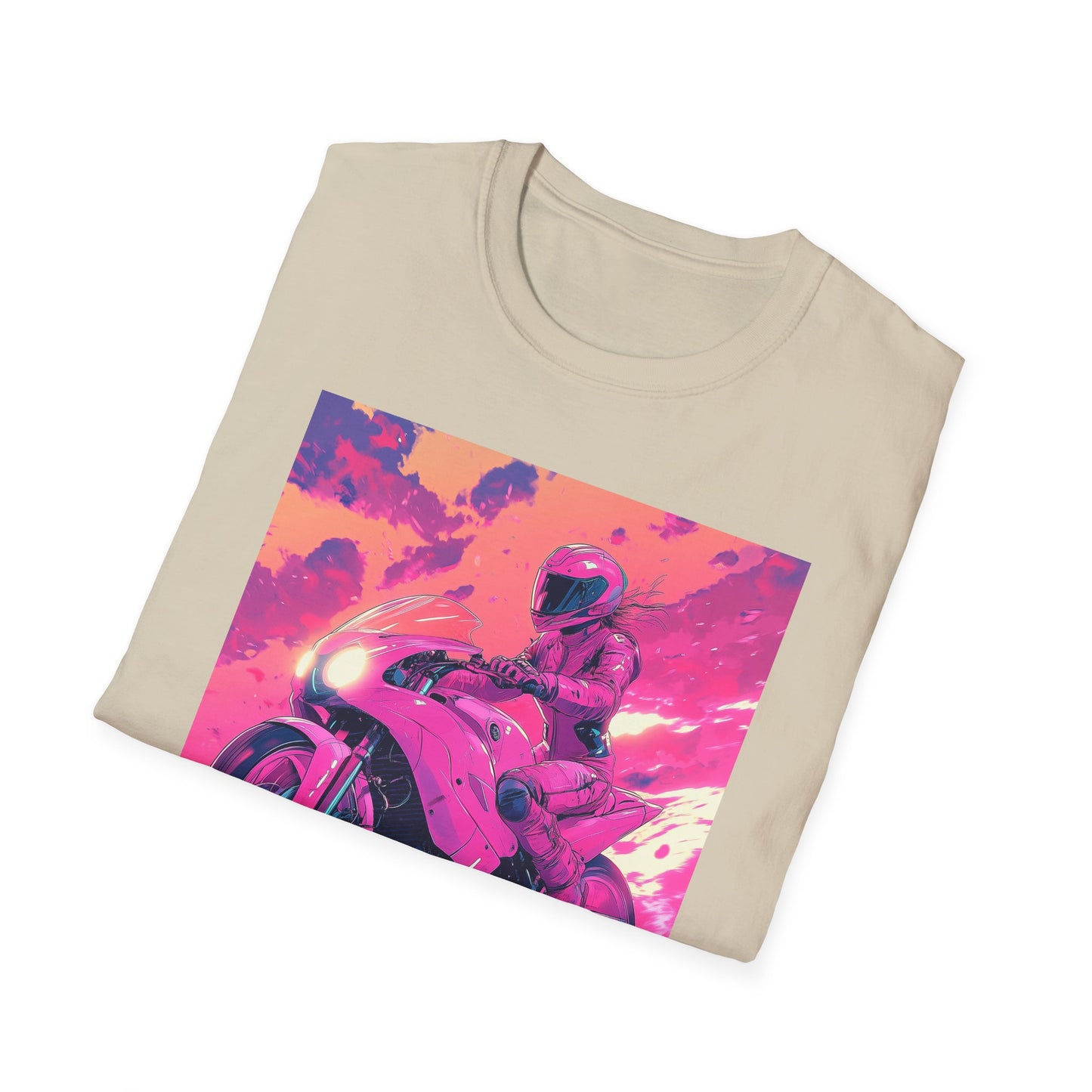 Pink Motorbike T-Shirt II