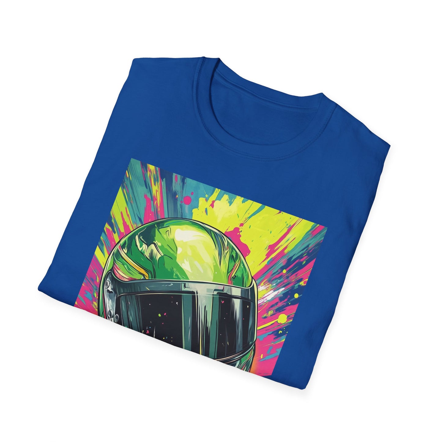 Green Racing Helmet T-Shirt III