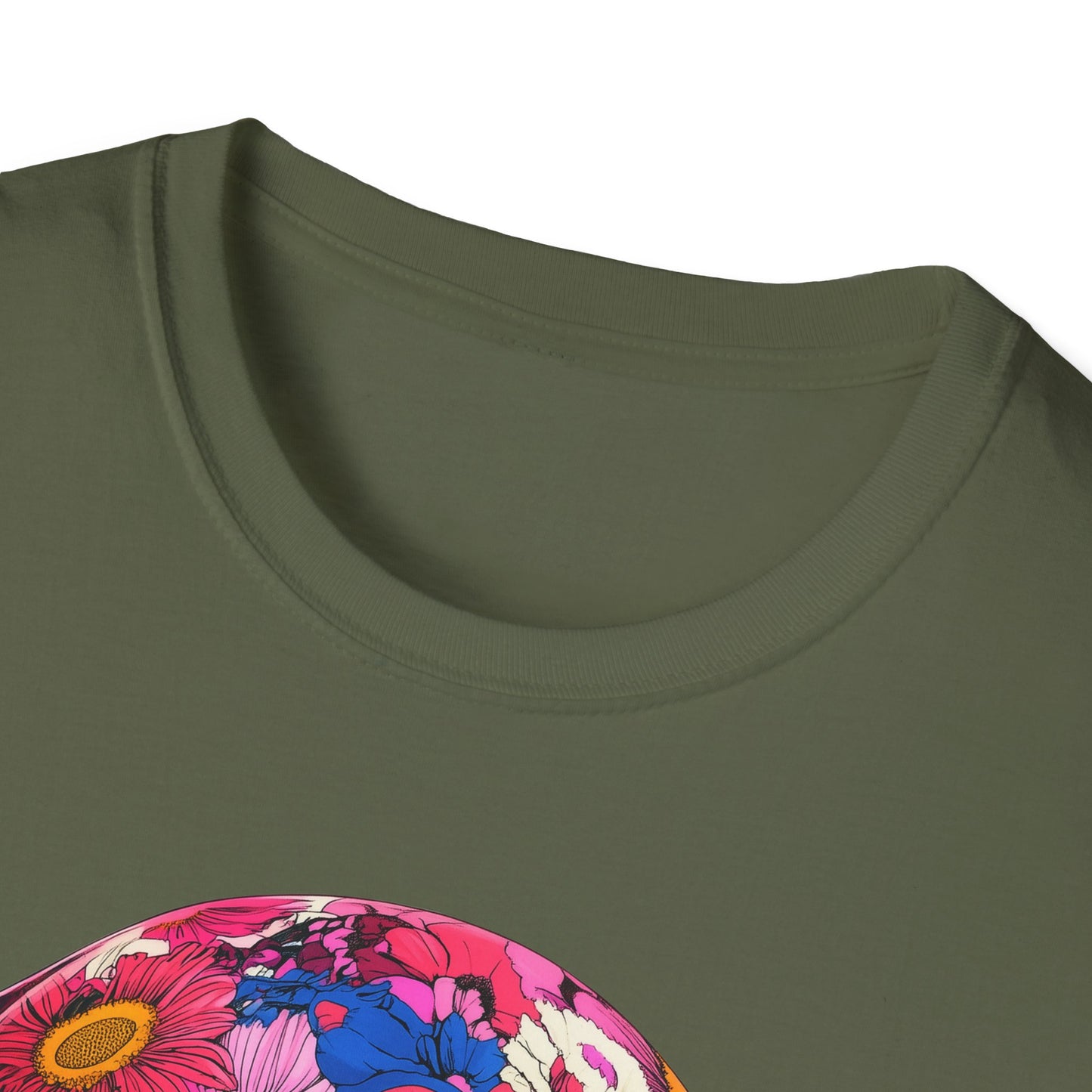 Floral Helmet T-Shirt IV