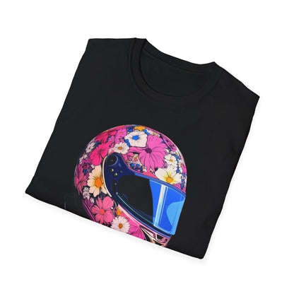 Floral Helmet T-Shirt