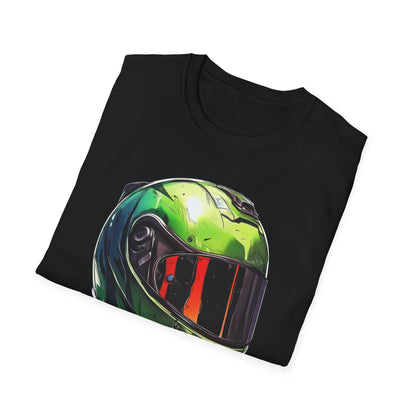 Green Racing Helmet T-Shirt III