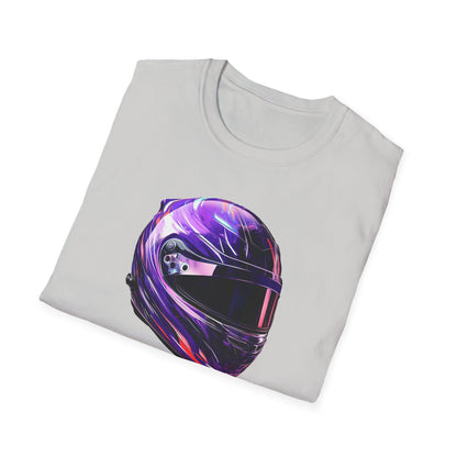 Purple Racing Helmet T-Shirt