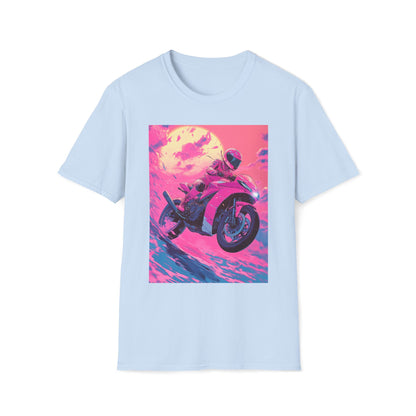 Pink Motorbike T-Shirt III