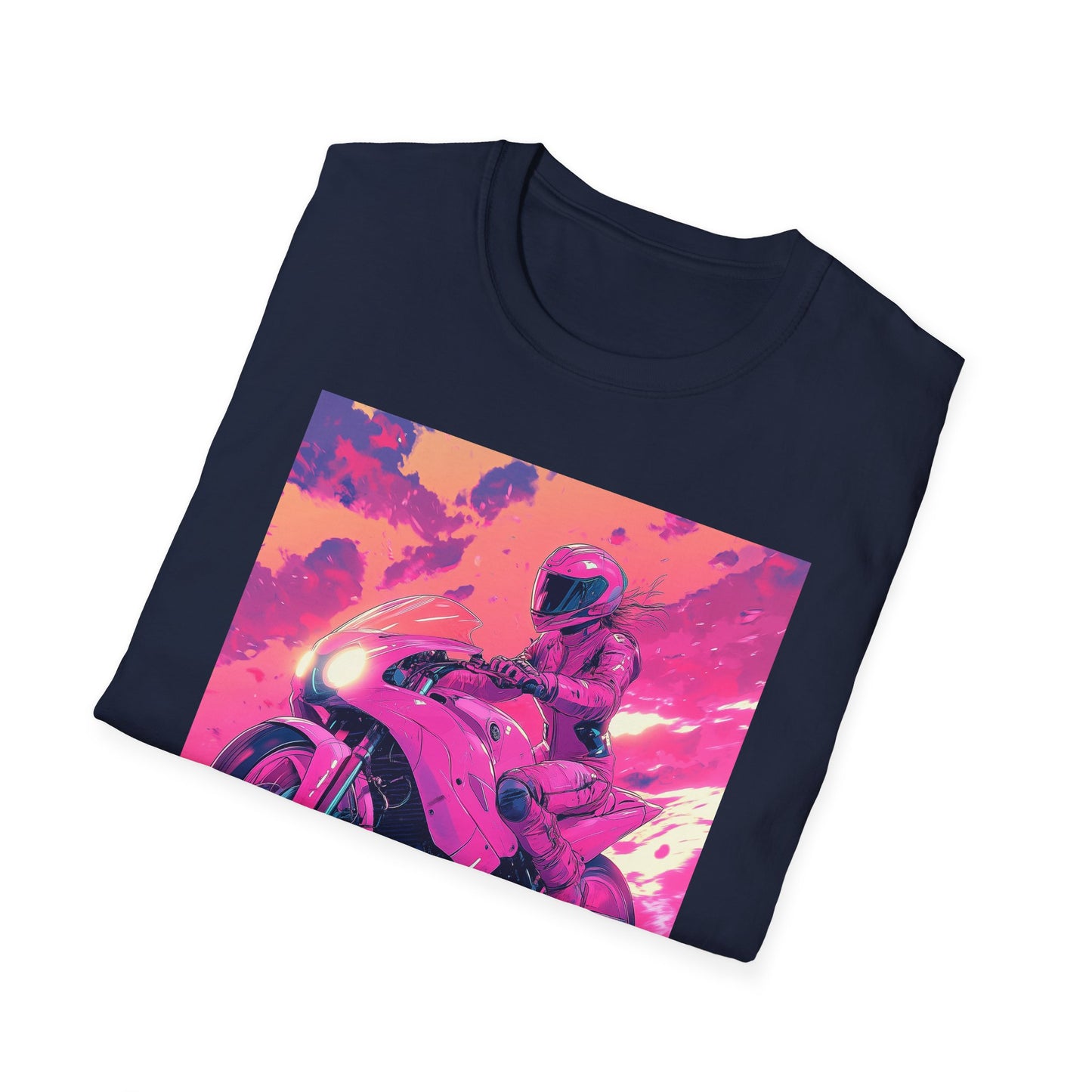 Pink Motorbike T-Shirt II