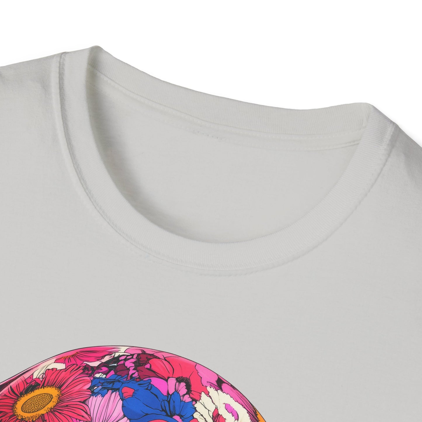 Floral Helmet T-Shirt IV