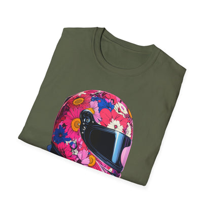 Floral Helmet T-Shirt IV