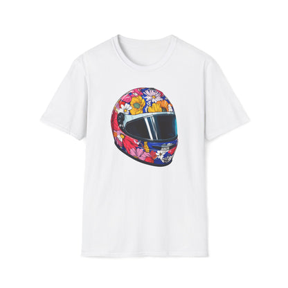 Floral Helmet T-Shirt III