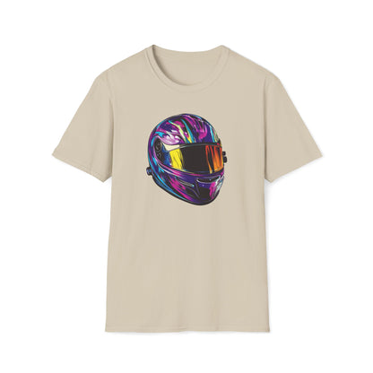 Purple Racing Helmet T-Shirt