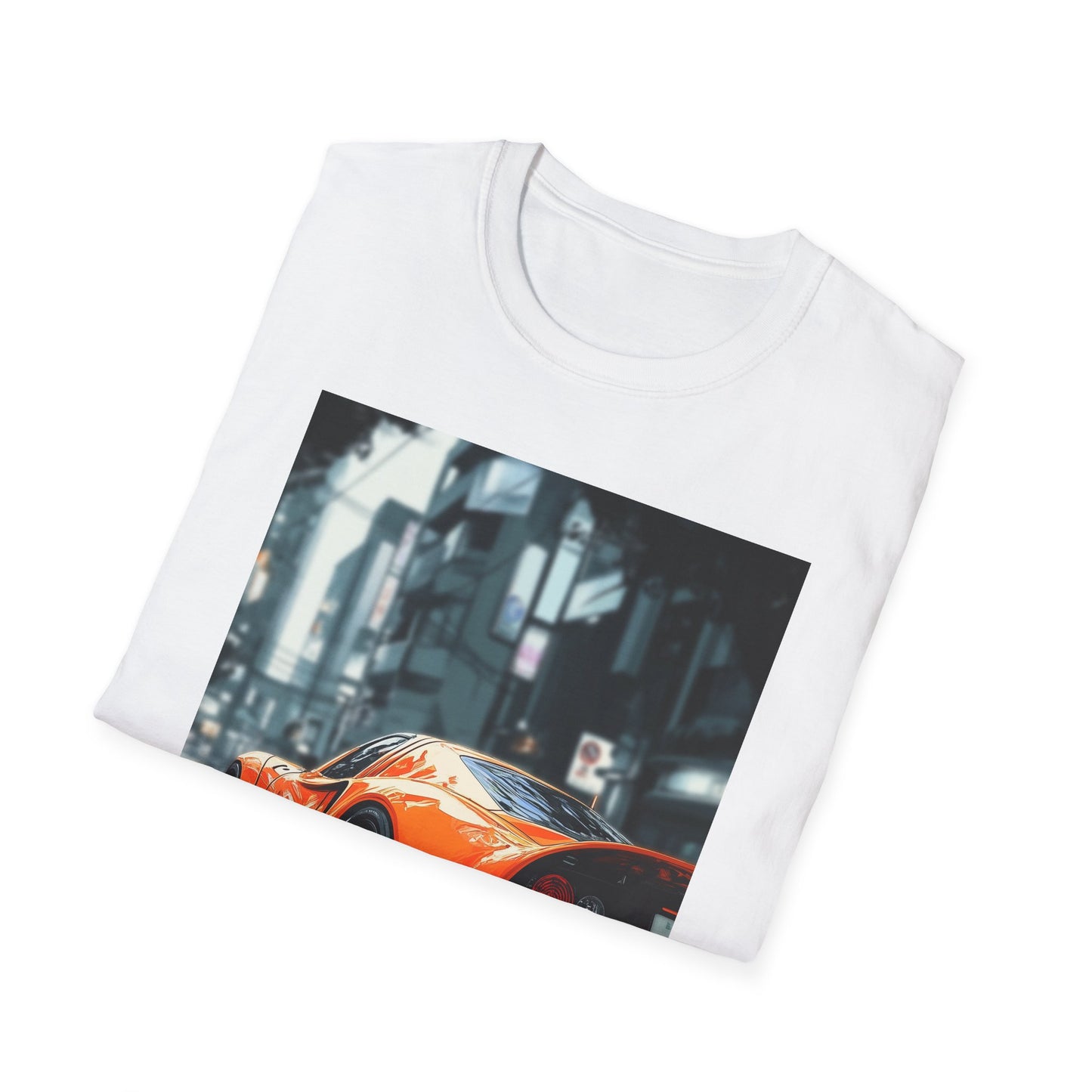 Yellow Drifting Car T-Shirt