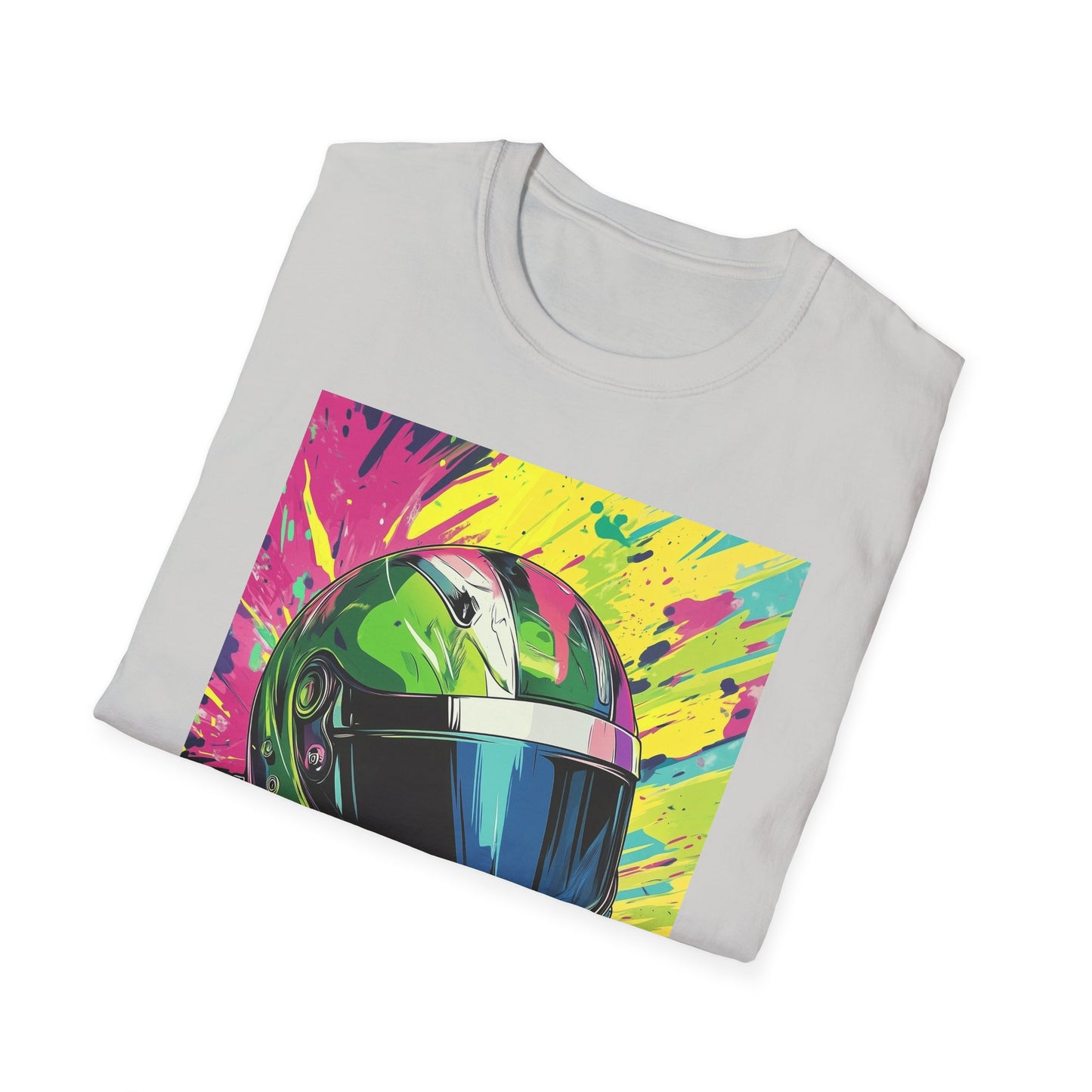 Green Racing Helmet T-Shirt II