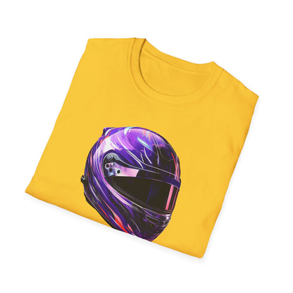 Purple Racing Helmet T-Shirt